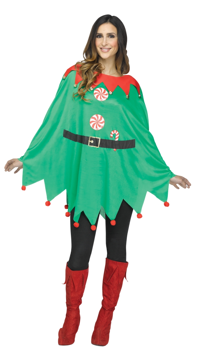 Fw7765e Adult Elf Poncho