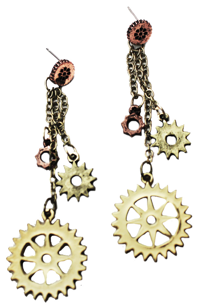 Glha323 Steampunk Earrings For Adult