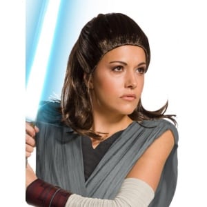 1 Rey Adult Wig Last Jedi - Multicolor