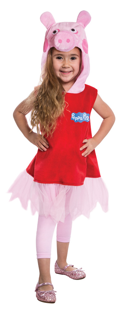 Lf1415ts Toddler Peppa Pig Costume - 2t
