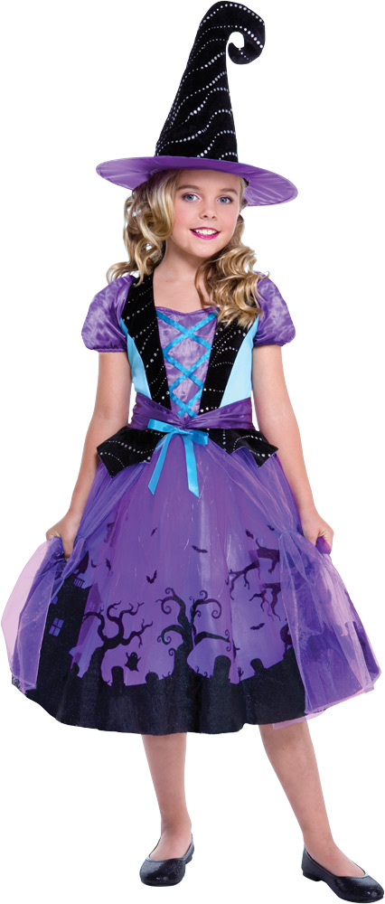 Lf21923md Girl Cauldron Cutie Costume - Medium