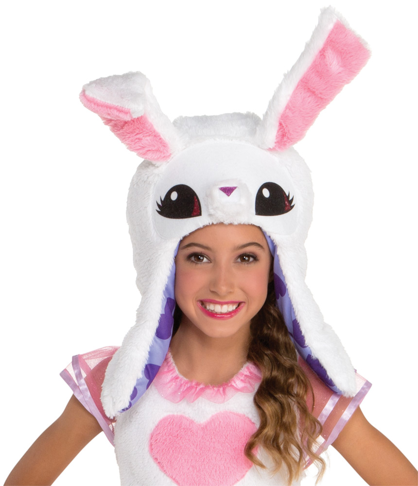 Lf92749 Child Animal Jam Enchanted Magic Bunny Hoodie, One Size