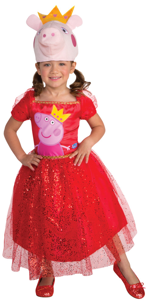Lf1896ts Toddler Peppa Pig Tutu Dress Costume - 2t