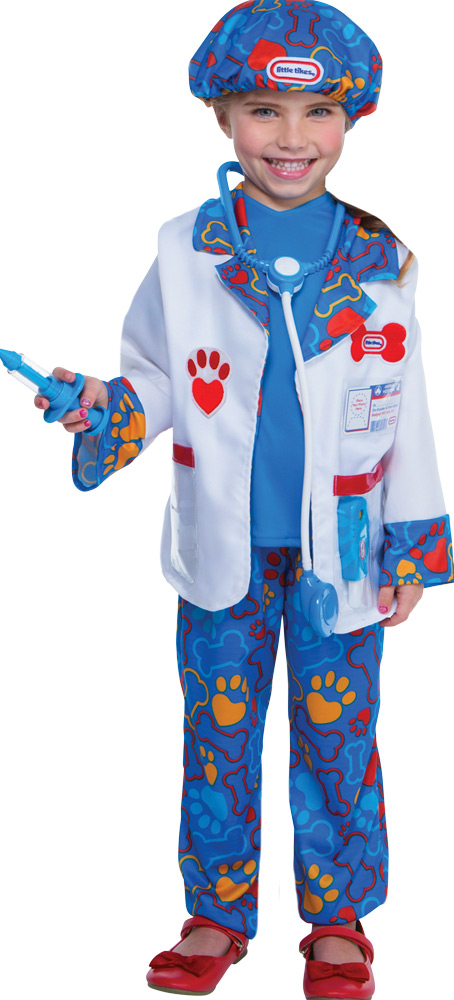 Lf1502ts Toddler Little Tikes Vet Costume - 1-2t