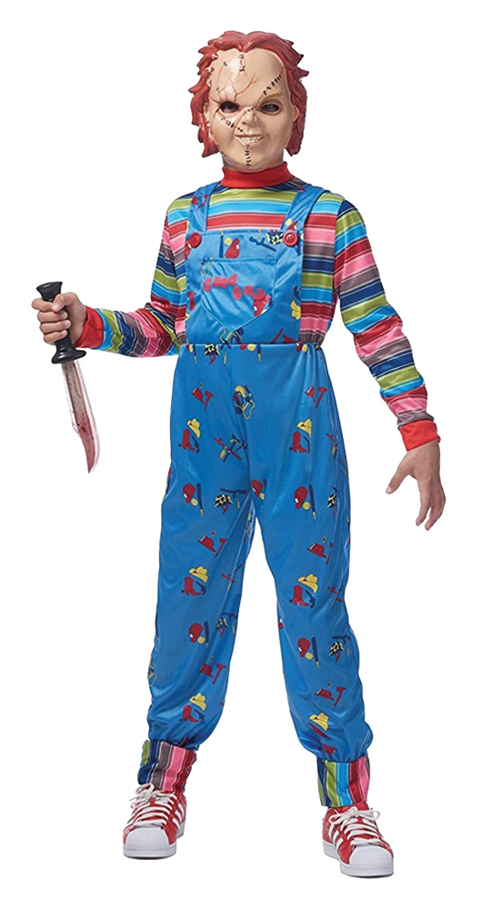Chucky Child Costume - Large & Extra Large, Size 14-16