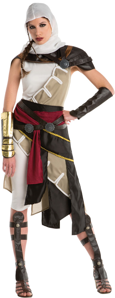 Lf50016sm Adult Assassins Creed Aya Female Costume - Small
