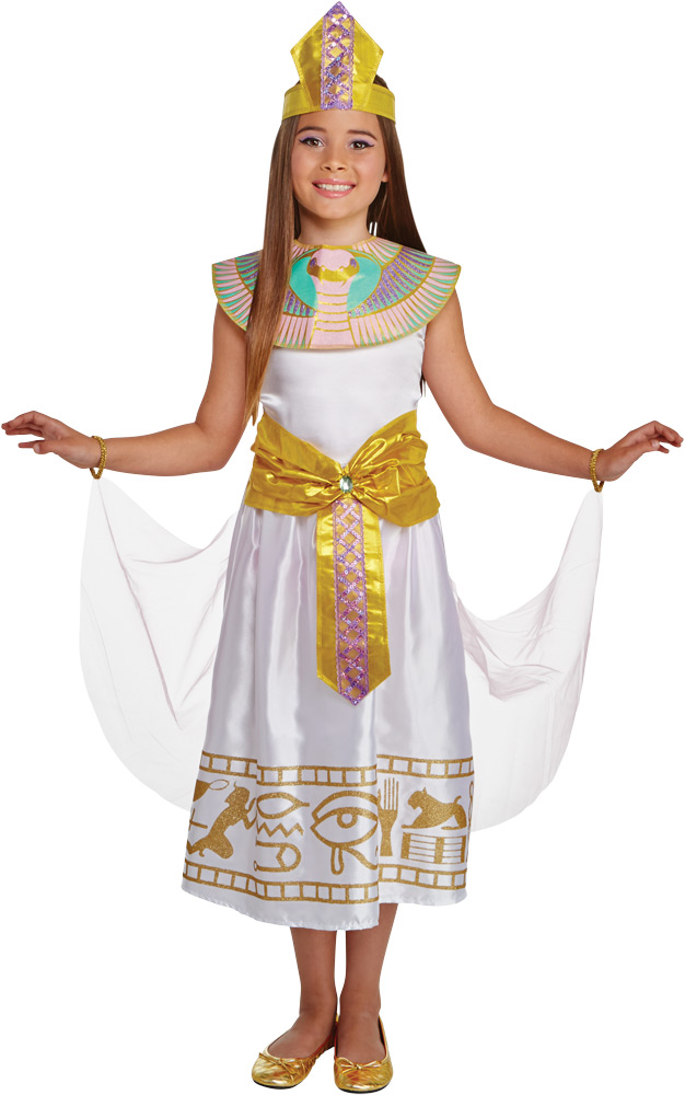 Lf40091sm Childs Colorful Cleopatra Costume - Small