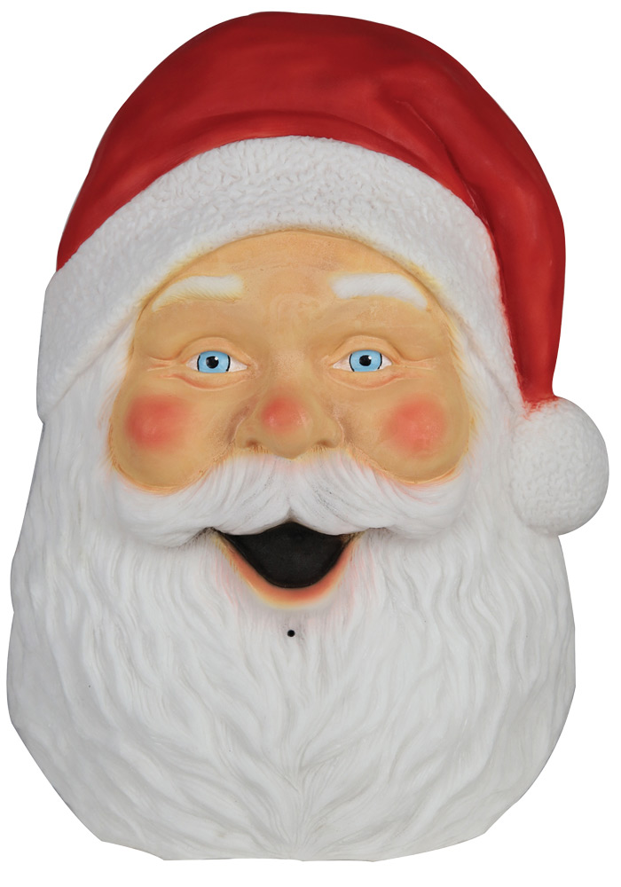 Seasonal Visions Mr127233 Santa Plaque With Sound & Lights