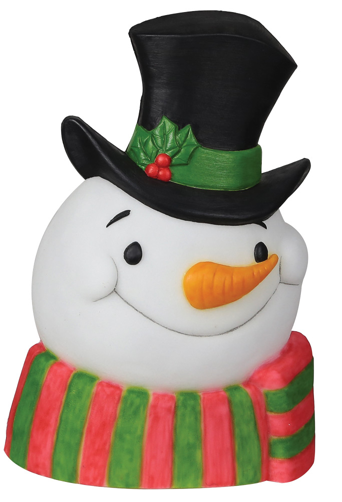 Seasonal Visions Mr127240 Snowman Plaque With Sound & Lights