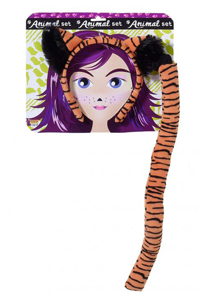 Tiger With Tail Kit For Women - One Size