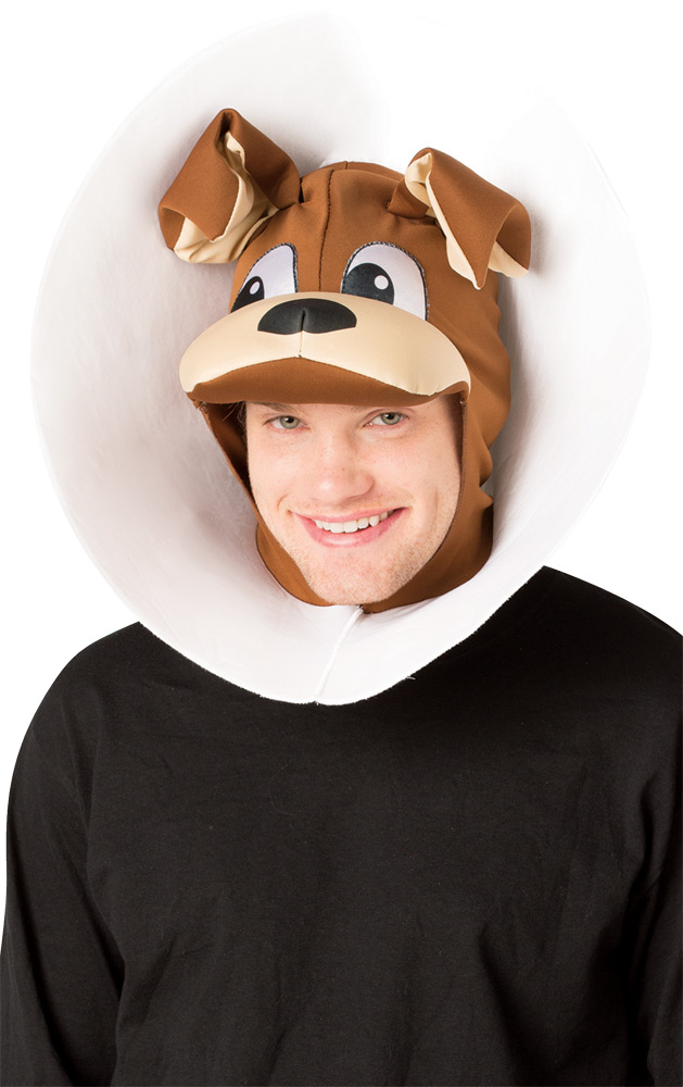 Gc384 Adult Puppy In Cone Headpiece