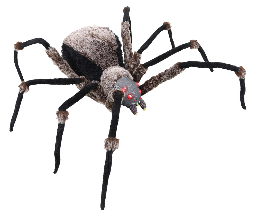 Seasonal Visions Mr123288 53 In. Black Deluxe Light-up Spider