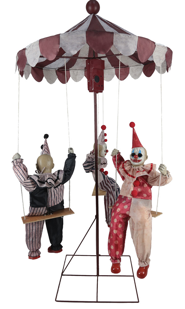 Seasonal Visions Mr124530 Animated Clown Go-round Prop