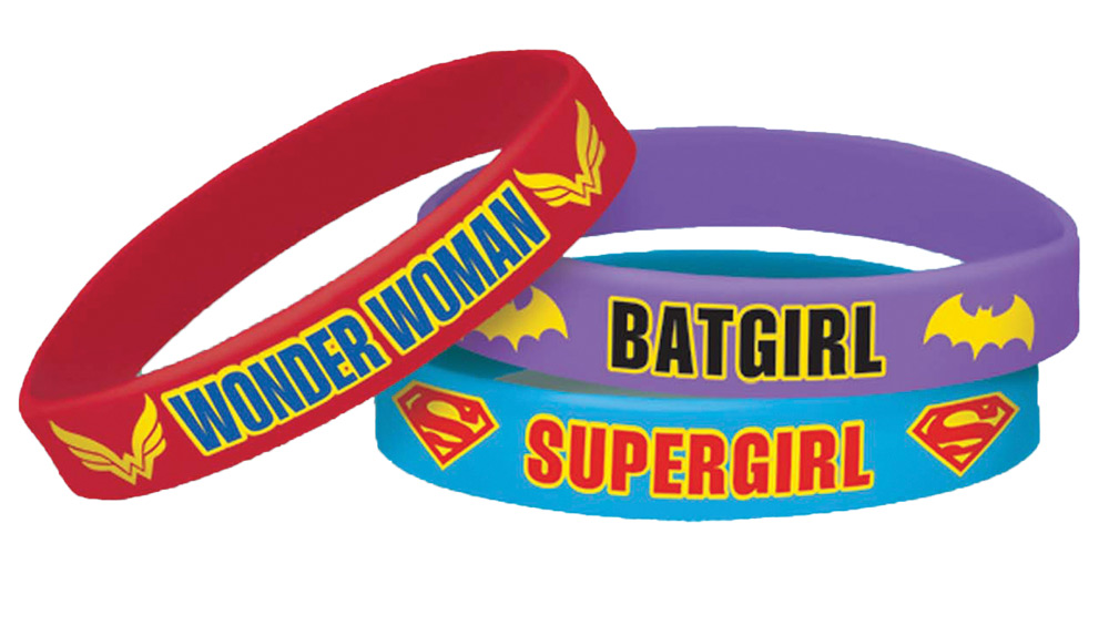 Am397235 Dc Superhero Girls Bracelet For Children - One Size