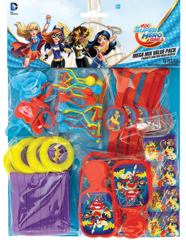 Am397337 Dc Superhero Girls Party Favors