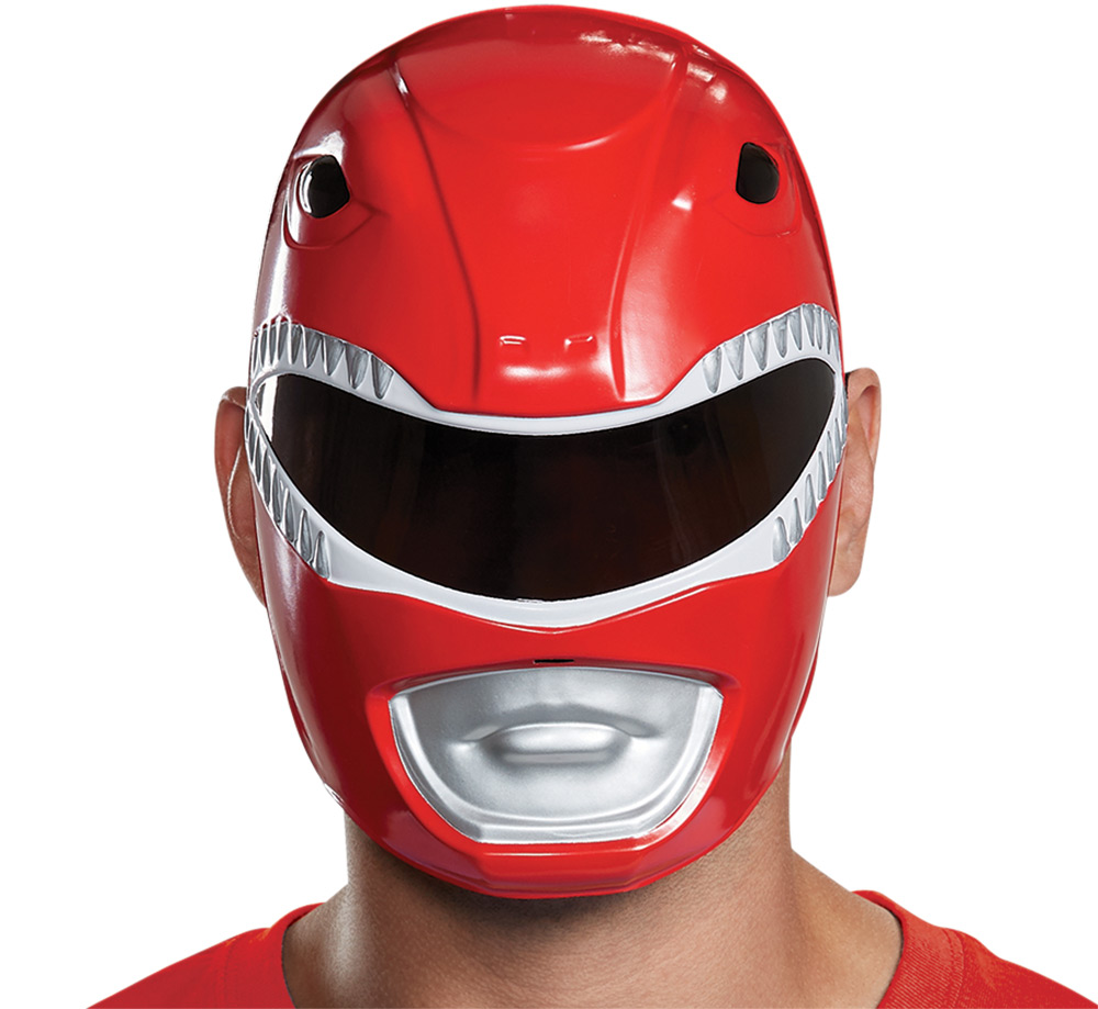 Red Ranger Adult Mask - One Size