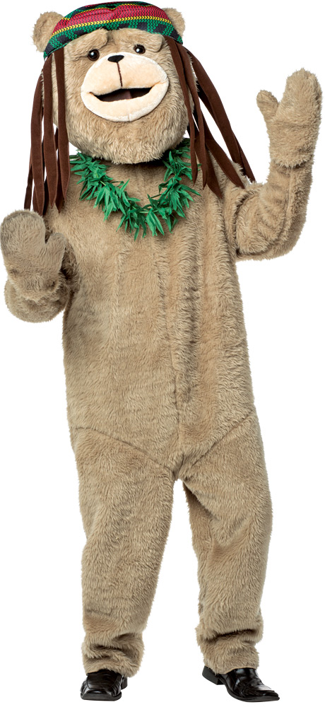 Gc4742 Adult Ted 2 Rasta Costume Kit