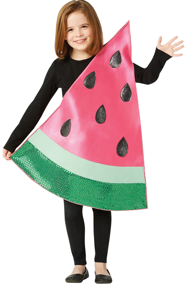 Gc6186710 Watermelon Slice Child Costume - Size 7-10