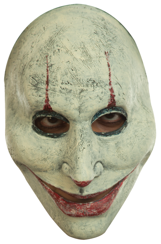 Murder Clown Latex Mask, One Size