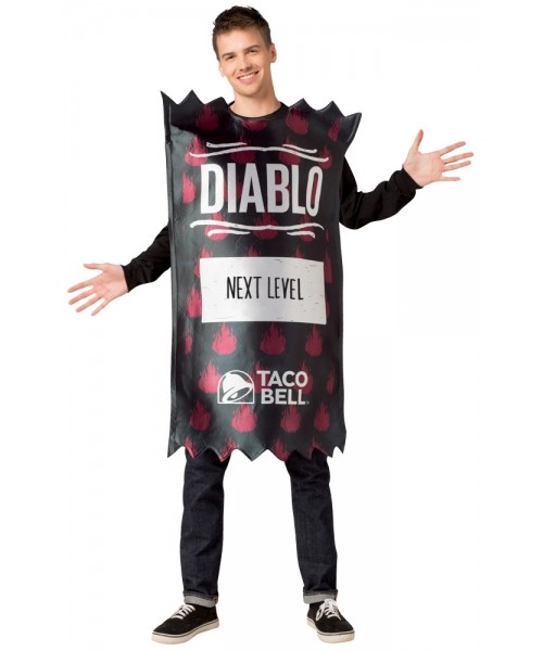 Gc3566 Adult Taco Bell Packet Diablo Tunic - Large