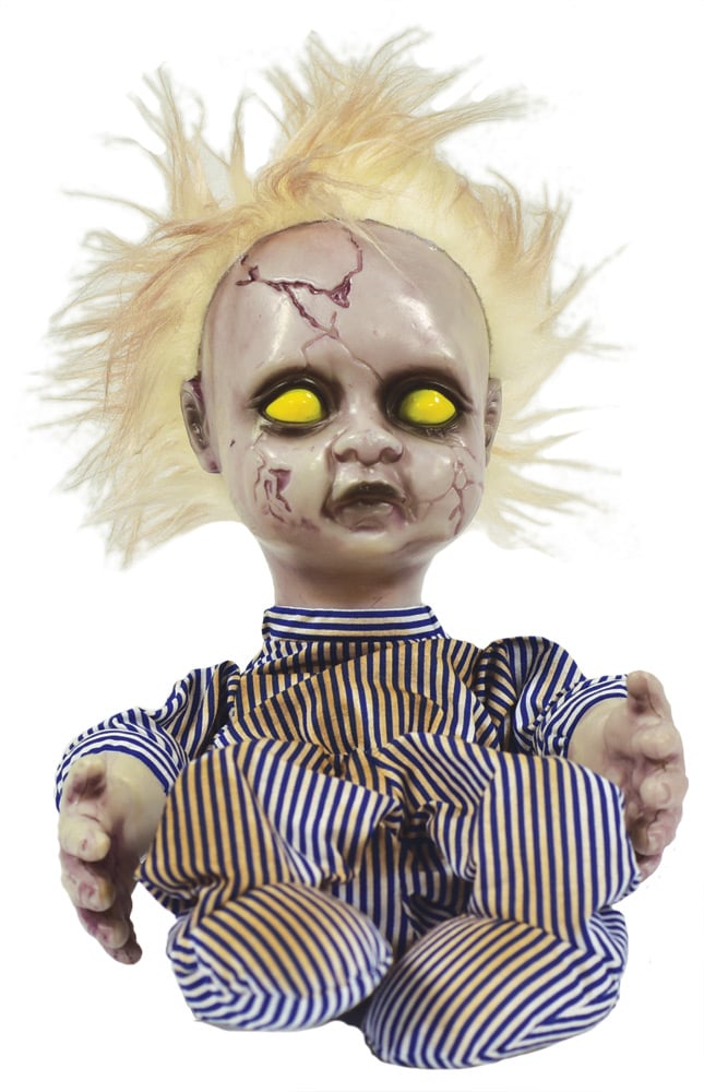 Mp44021aa Blonde Animated Creepy Scary Doll