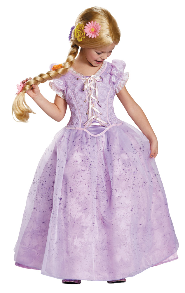 Dg98521l Child Rapunzel Ultra Prestige Costume - Size 4-6