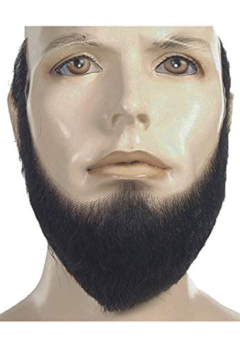 Lw375lcbngy Full Face Hx4 Beard Costume - No.38 Light Chestnut Brown Gray