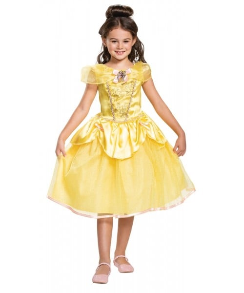 Dg66631k Disney Belle Classic Child Costume - Size 7-8