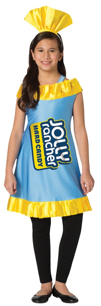 Gc3598710 Childs Blue Raspberry Jolly Rancher Costume, Size 7-10