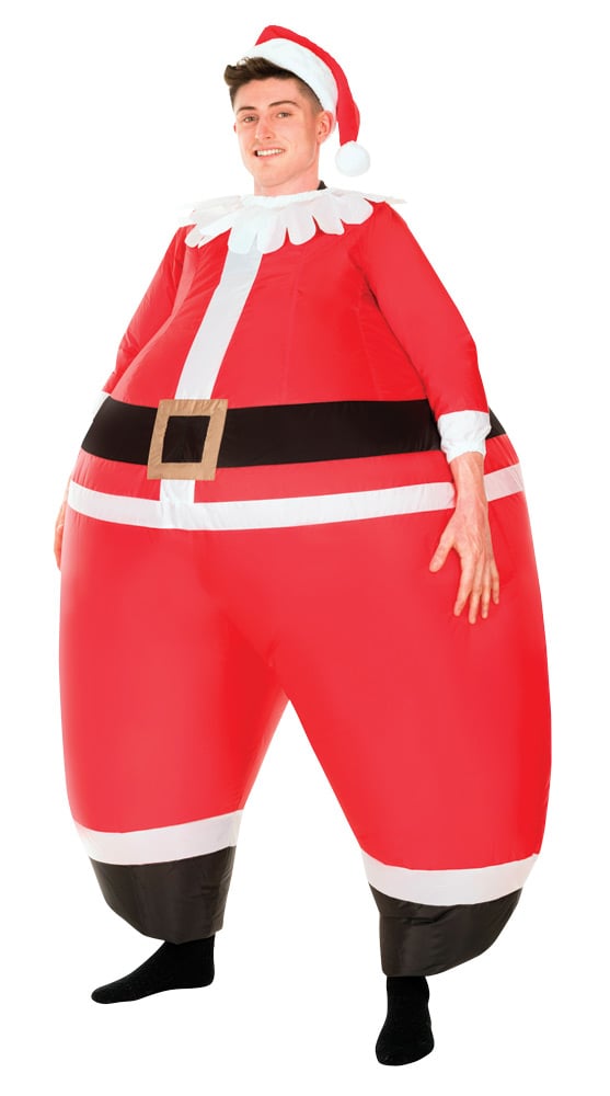 Mhmcbisa Inflatable Adult Santa Bouncer Costume