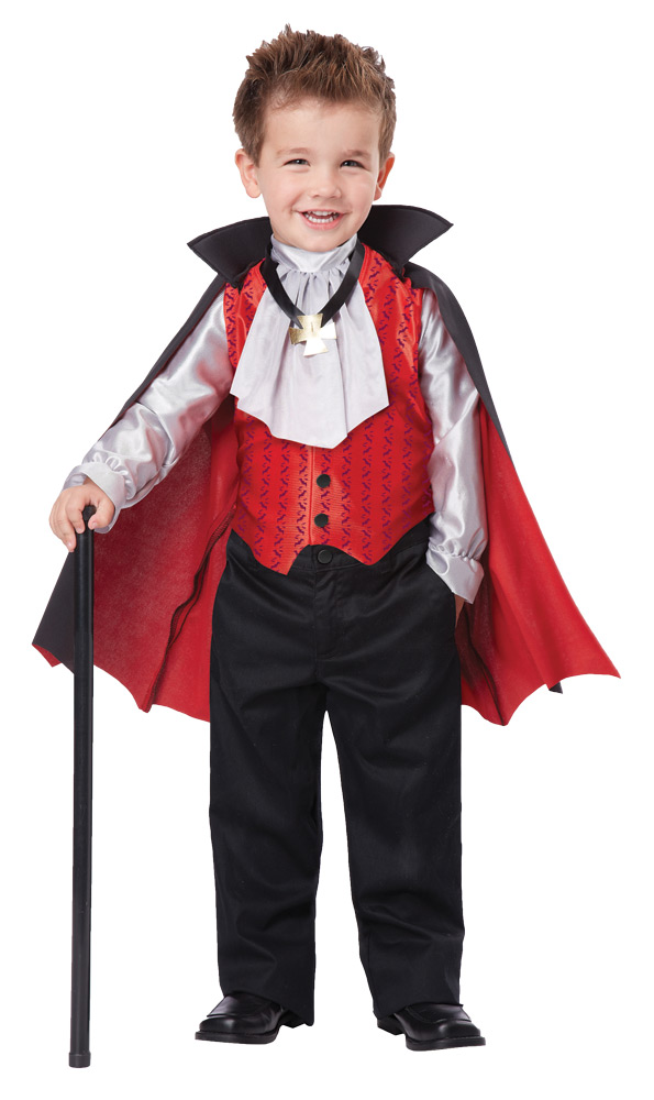 Cc00162sm Dapper Vampire Child Costume, Size 4-6