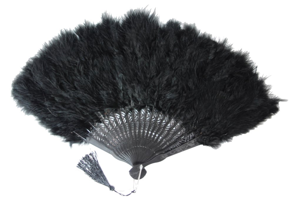 Gl9145n Showgirl Fan With Tassel