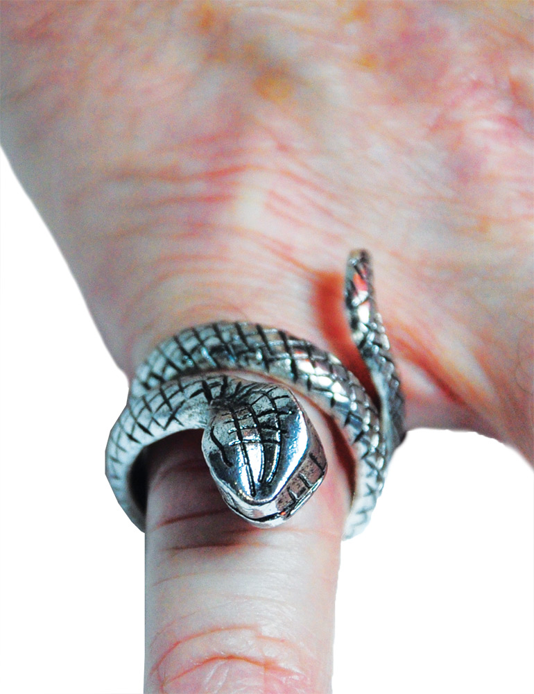 Glh180454 Metal Snake Ring - One Size