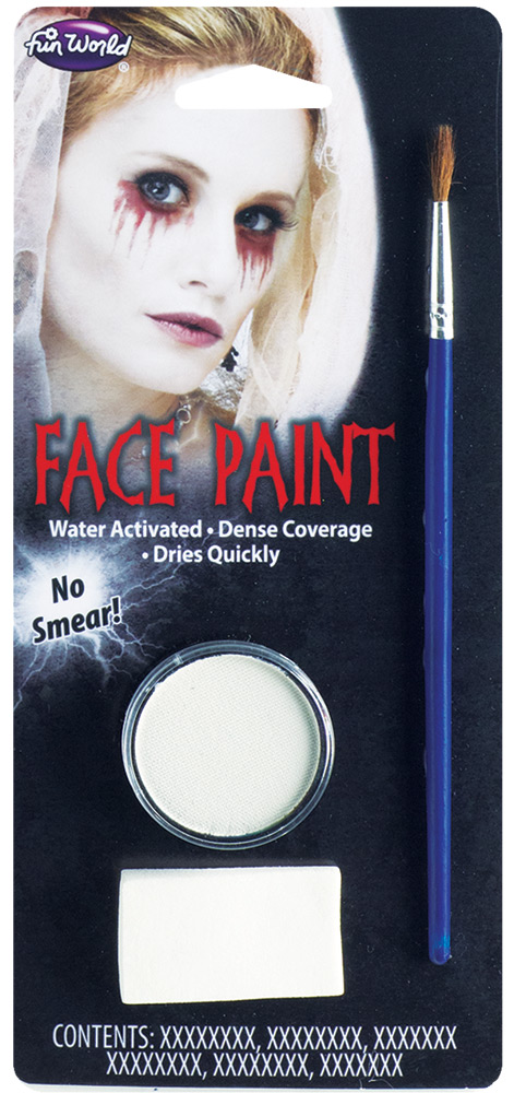 Fw5581cwt Water Activated One Pot Face Paint, White