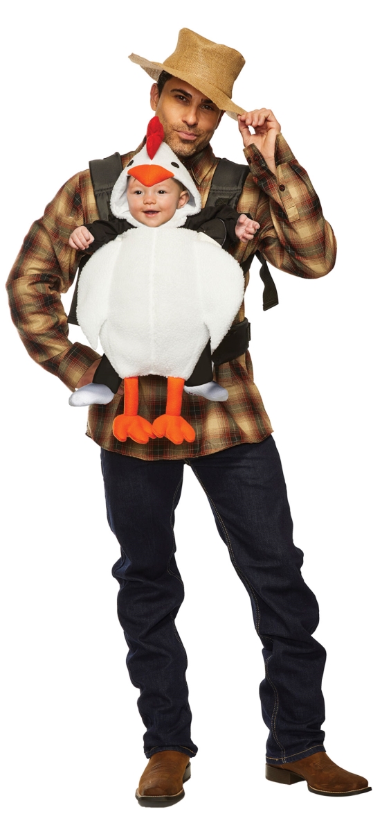 Picture of Seeing Red SR30116 Chicken & Farmer Baby N Me Costume