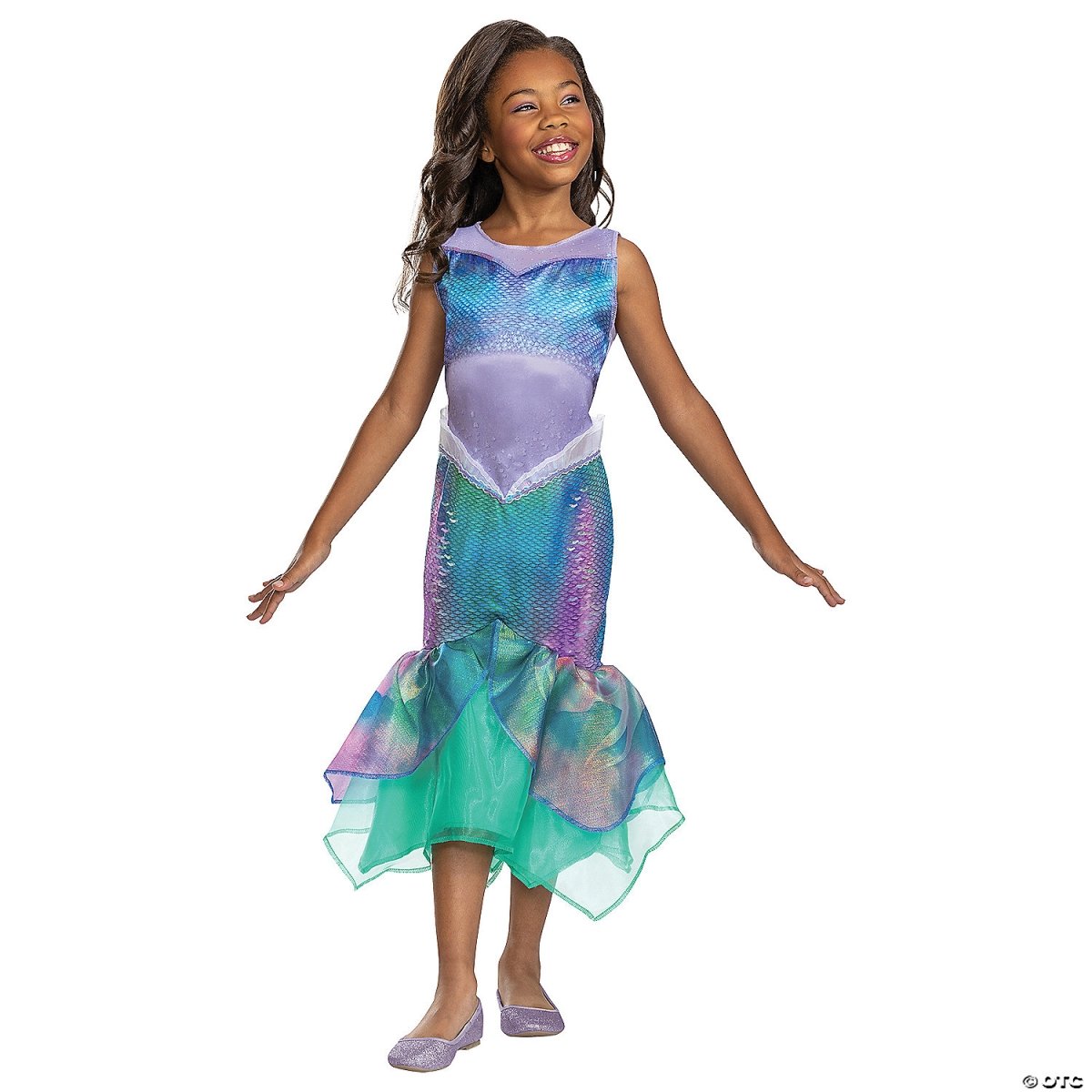 UPC 192995056756 product image for Disguise DG117949G Kids Classic Live Action Ariel Little Mermaid Costume - Large | upcitemdb.com