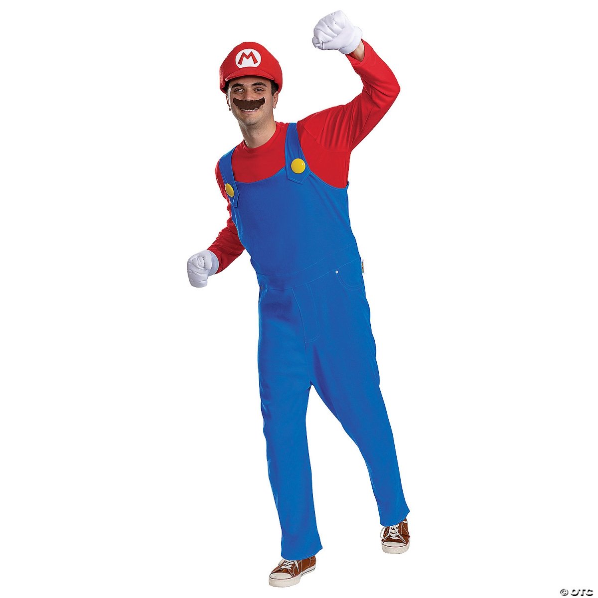 UPC 192995062849 product image for Disguise DG146349SM Adult Elevated Mario Bros. Mario Costume - Small-Medium 38-4 | upcitemdb.com