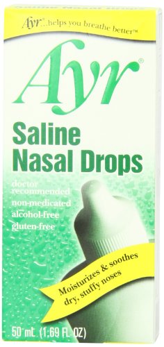 0297933 Ayr Saline Nasal Drops , 1.69 Oz