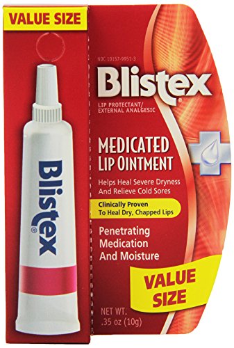 0310182 Blistex Medicated Ointment, 0.35 Oz Tubes
