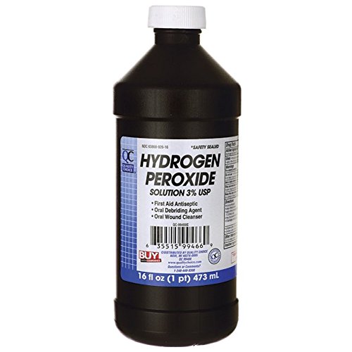 0379808 Quality Choice Hydrogen Peroxide, 16 Fl Oz
