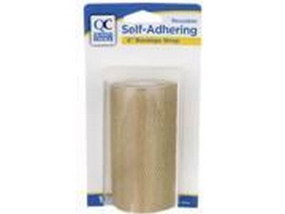 0380423 Quality Choice Self-adher Bandage Roll, 4 In.