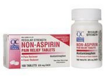 0379921 Quality Choice Non-aspirin - Regular Strength 325 Mg 100 Tablet