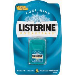 1342673 Listerine Pocket Packs Cool Mint, 24 Each