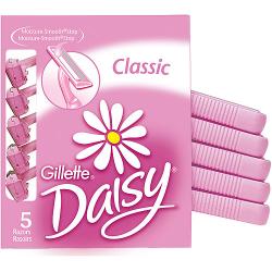1562797 Gillette Daisy Classic Disposable Razors, 5 Count
