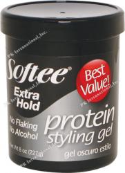 1151908 Softee Protein Styling Gel Dark Extra Hold, 8 Oz