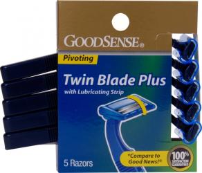 1574736 Good Sense Twin Blade Plus With Lubricating Strip Pivoting