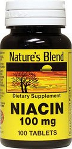 1897217 Natures Blend Niacin 100 Mg 100 Mg 100 Tablets