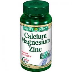 1890662 Natures Bounty Calcium Magnesium Zinc, Tablets