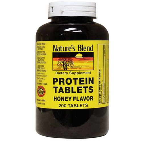 1897659 Natures Bounty Protein Tablet Honey Flavor 200 Tablet