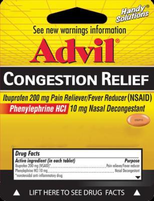 1867288 Advil Congestion, 1 Count